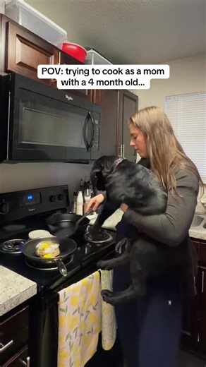 Cooking with a Baby: A Mom's POV