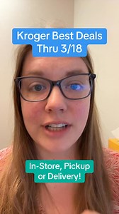 9.6K views · 83 reactions | Kroger best deals in-store, delivery, or pickup using only the Kroger app! #kroger #krogerdeals #krogercouponing #krogerfinds #groceryhaul #grocerystore #cheapgroceries | Em’s Coupon Clips | Facebook