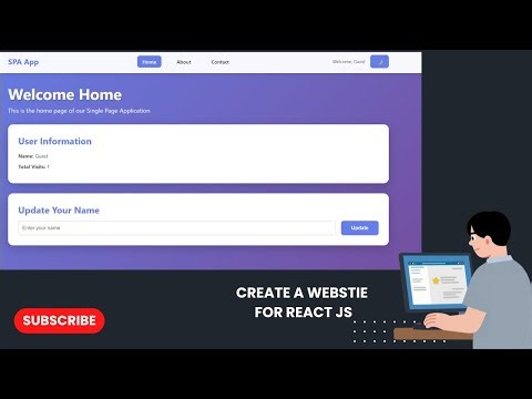 create a react js project #coding #webdesign #webdevelopment