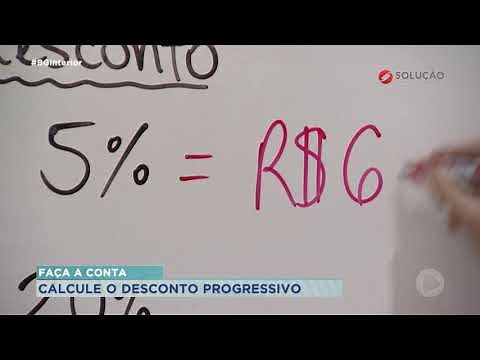 Confira como calcular desconto progressivo na hora da liquidação