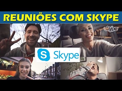 Como usar o Skype– Videoconferência, Reuniões e Aulas. Tutorial Passo a Passo