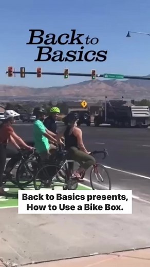 Have you seen a bike box while out on a ride, but not been sure how to use it? Watch this video! Bike boxes are green boxes that are marked on the side of the road, next to the crosswalks. Bike Boxes help provide safe and visible stopping areas for cyclists until they are able to cross the intersection with traffic or make a left turn without having to navigate across multiple lanes. Drivers - be sure to always keep an eye out for cyclists and other road users! #ZeroFatalities #BacktoBasics #Bik