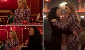 Killing Eve: Villanelle and Eve share an intimate first dance