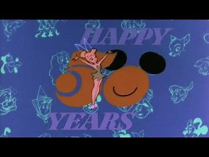 Disney's Happy 50 years (1972-73) logo (HD Widescreen, Restored)