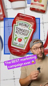 The BEST marketing campaign ever.. #heinz #marketingcampaign #branding