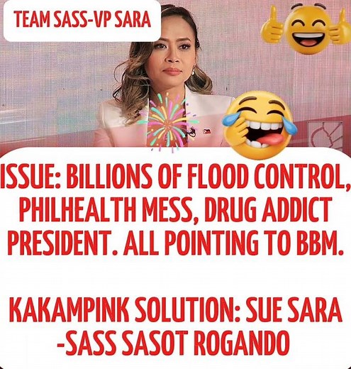 TEAM SASS-VP SARA DUTERTE VS BBM MARCOS: KAKAMPINK SOLUTION #funny#jokes #comedy#foryou#shorts