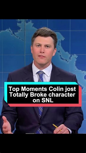 The Most Brutal SNL Joke Swaps Ever, Top 10 Moments Colin Jost Completely Lost It#ColinJost#snl#funny#usa#fyp