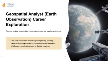 Geospatial Analyst (Earth Observation) Career Exploration 101 Role Skills Sal...