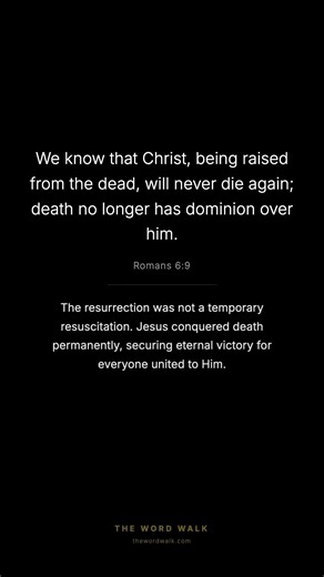 Can Jesus die again?