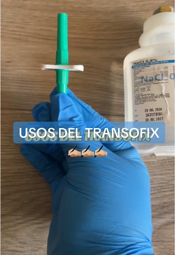 Usos del Transofix en Enfermería y Atención al Paciente