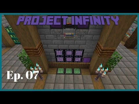 Project Infinity Ep07 - Ultimate Crafting Table and Multiblocks