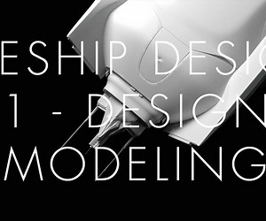 ArtStation - Spaceship Design - Part 1 - Design and modeling | Tutorials