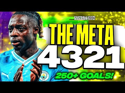 BROKEN Meta 4-3-2-1 (250+ Goals!) FM24 Tactic! | Best FM24 Tactics