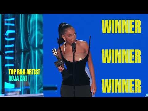Doja Cat Wins Top R&B Artist - BBMAs 2022