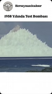 Her Şey Nasıl Çalışır on Instagram: "1958 yılında Amerika Birleşik Devletleri, Operation Hardtack I (Sert Darbe Operasyonu I) kapsamında “Cherry Point” adlı bir su altı nükleer bomba testi gerçekleştirdi. Bu testin amacı, su altı patlamalarının denizaltı yapıları üzerindeki etkilerini değerlendirmek ve nükleer silahların deniz harpinde kullanılabilirliğini araştırmaktı."