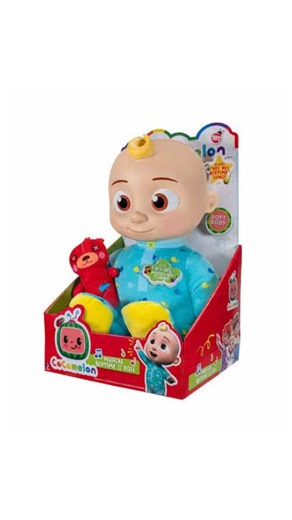 Toys, Books, Furnishings on Instagram: "🚨 BACK IN STOCK 🚨 CoComelon Official Musical Bedtime JJ Doll-Soft Plush Body ₦42,500.00 Highly-detailed plush doll is inspired by JJ, a popular character from the educational YouTube series, CoComelon! • First, switch the sound box to the ON position. Next squeeze JJ’s tummy, and listen to his 7 sounds and phrases! • The adorable plush even plays a clip of the popular CoComelon Nursery Rhyme – “YesYes Bedtime!” • Soft plush is perfect for squeezing and c