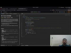 Leetcode 207, Course Schedule using DFS, topo sort
