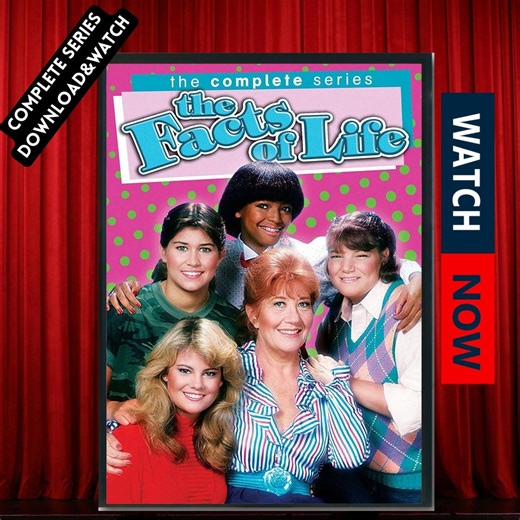 The Facts of Life (1979–1988) – Complete Series – Digital Version – DVD Quality – Sitcom - Etsy