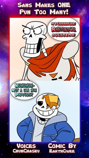 Sans Makes ONE Joke Too Many 😂 | Undertale Comic Dub
