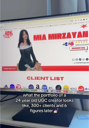 UGC Creator Portfolio: 300 Clients and Six Figures