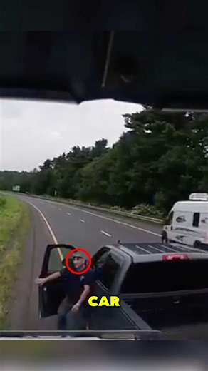 Reckless Driver Gets Instant Karma #dashcam #driving #truck