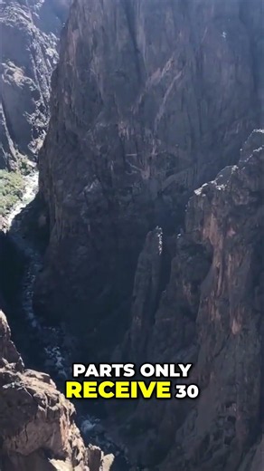 Black Canyon: Colorado's Deepest, Darkest National Park #shorts