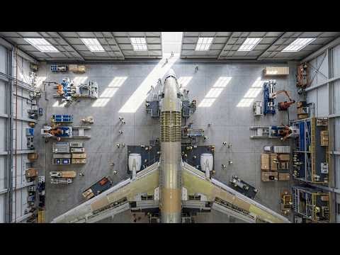 This Factory Builds Entire Aircraft From Scratch (Inside the Factory)