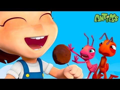 Finger weg von meinem Spaghetti-Fleischbällchen 🍝 Antiks - Lustige Cartoons für Kinder
