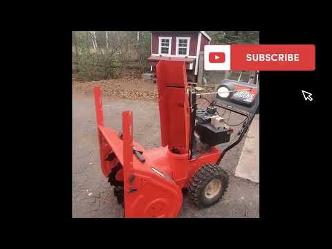 Ariens 926 LE carb changed