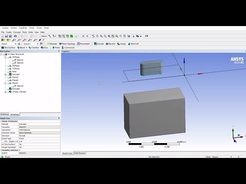Ansys Workbench 101- Design Modeler- Part 3- Planes and Sketches(a)