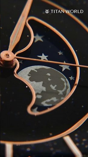 Moonphase watch | Premium Workwear watch | Titan Blue dial watches | Titan watches | TITAN