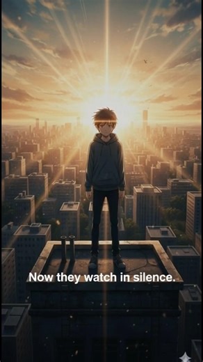 They laughed.He moved.Now they stare. 🖤🔥 #SilentToon #AnimeShorts