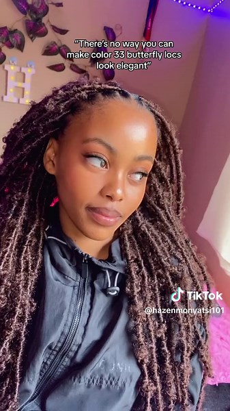 Make Color 33 Butterfly Locs Look Elegant! Hair & Beauty Tips