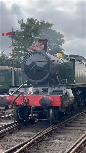 GWR Large Prairie 4150 undergoing tests on the Severn Valley Railway