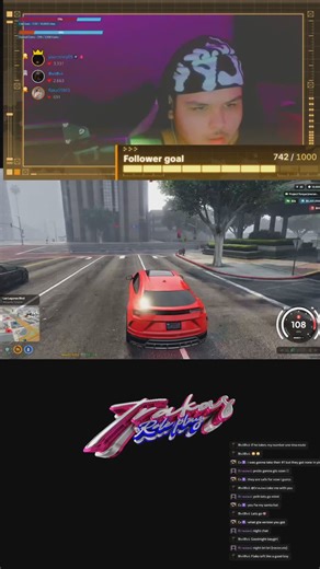 Taking 12 On A Chase 😂😂😂 PT2 #trakasrp #fyp #xyzbca #gtaroleplay