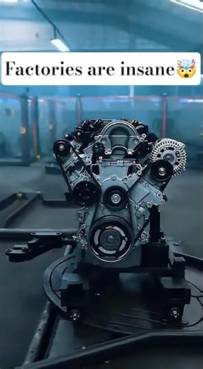 How Car Engines Are Made in Factories #shorts