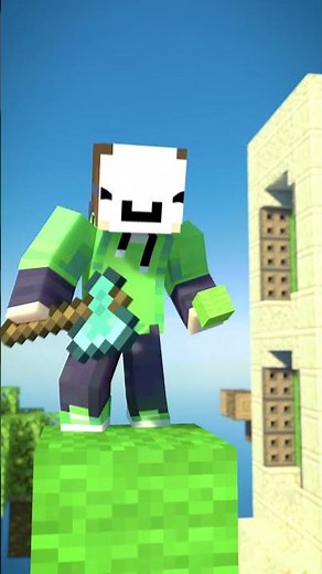 Dream VS Daquavis BEDWARS... #minecraft #bedwars #dream #daquavis #animation #shorts