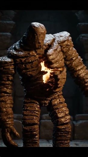 Mud Monster with Lava Inside 🔥 | Terrifying Horror Animation