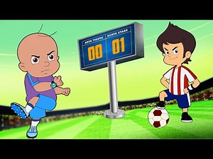 Aryanagar VS Suryanagar - Football Match | Mighty Raju Cartoons | Fun Kids Videos