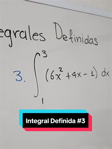 Resolviendo el Tercer Problema de Integrales Definidas Paso a Paso