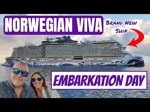 Boarding NCL'S NEWEST Cruise Ship | Norwegian Viva