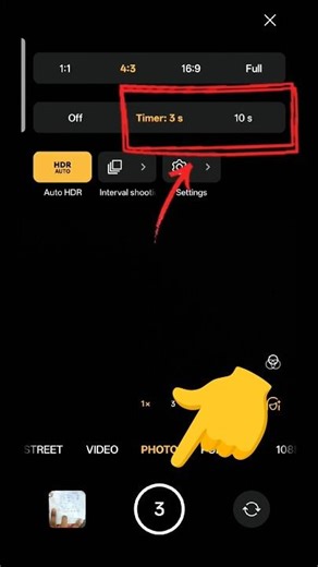 How to Set Camera Timer on Android (2026) 📸 | 3 Sec / 10 Sec Timer Guide #shorts #mobile #camera