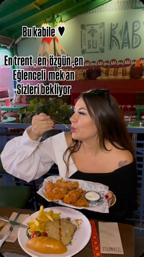 Ayşegül Yılmaz on Instagram: "Bu kabile daha önce hiç deneyimlemedeğiniz harika bir mekan 🙆🏼‍♀️ @bukabile #reklam Mutfak kapanış hafta içi 00:00 Cuma cumartesi 01:00 Masalardaki qr kodlar üzerinden Kiosklardan Kasalardan Sipariş verebilme hizmetimiz var Midye ,san sebastian ,ızgara tavuk seçenekleri yeni menüye girmiştir 5 şişe bira alana Çark çevirme hakkı Ya da 125₺ indirim Çark ödül için 1 hafta içinde tüketme hakkı tanıyoruz Pazartesi Salı çarşamba perşembe efes fıçı 129₺ 5’li jager shot 6