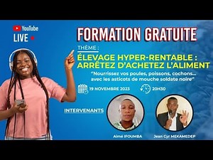 Formation GRATUITE sur la Production des Asticots des Mouches Soldat Noire