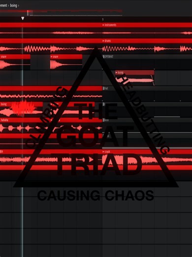 THE GOAT TRIAD #hardtekk #goat #goatsimulator #soundcloud #hardstylemusic #darkwave #darktriad