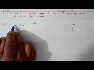 Ex:16.1 Q.5 Chapter:16 Playing With Numbers | Ncert Maths Class 8 | Cbse