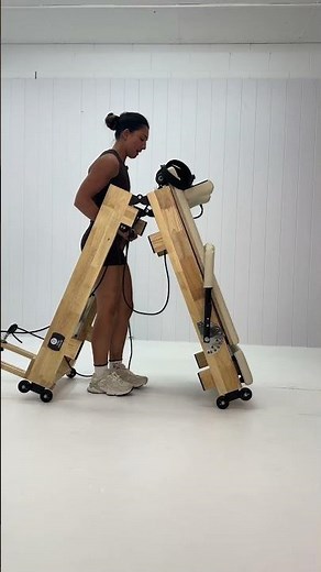 World's Easiest Foldable Pilates Reformer 💪 Folds in 30 Seconds! | Core Collab #shorts