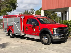 Light Duty Rescue Truck 12-Ft. - Cape Coral Fire | EVI Fire Trucks