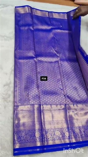 semi kanchi pattu sarees 3400 rs