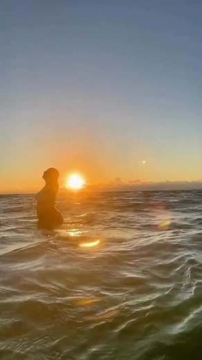 12K views · 119 reactions | Swimming in the sunset  | Presidentniki Niki | Facebook